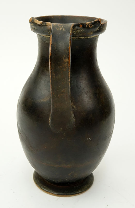 Etruscan Style Pottery Pitcher