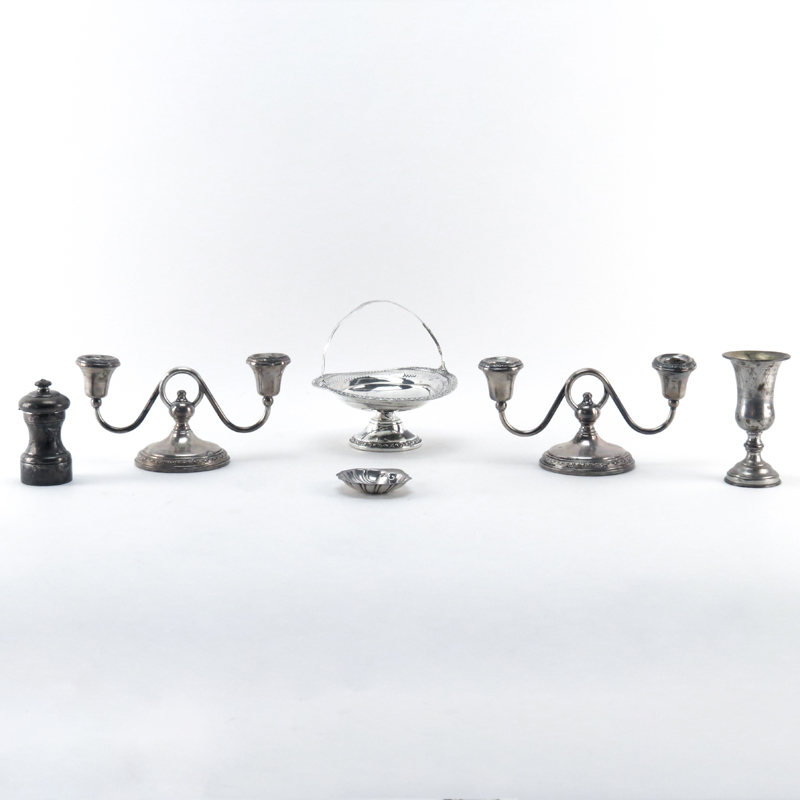 Grouping of Six (6) Sterling Silver Tableware