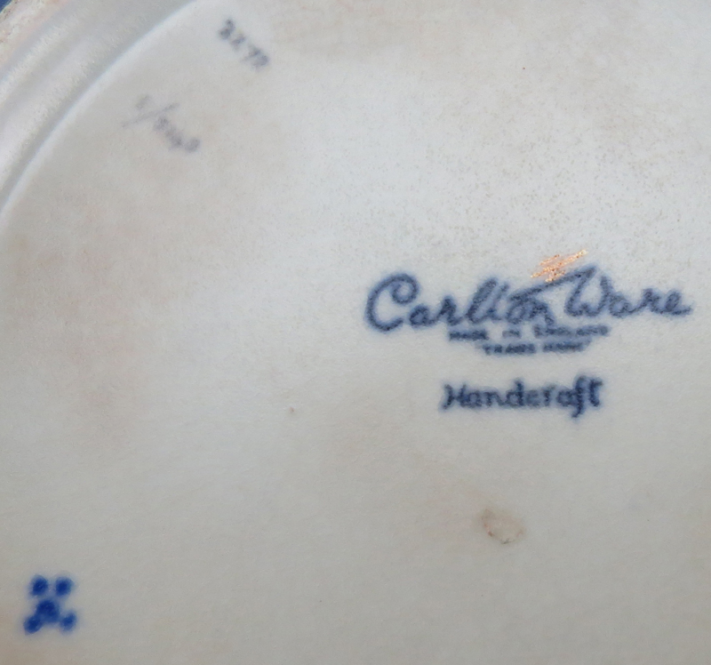 Carlton Ware Handcraft "Cherry" Pattern Pottery Bowl #3272