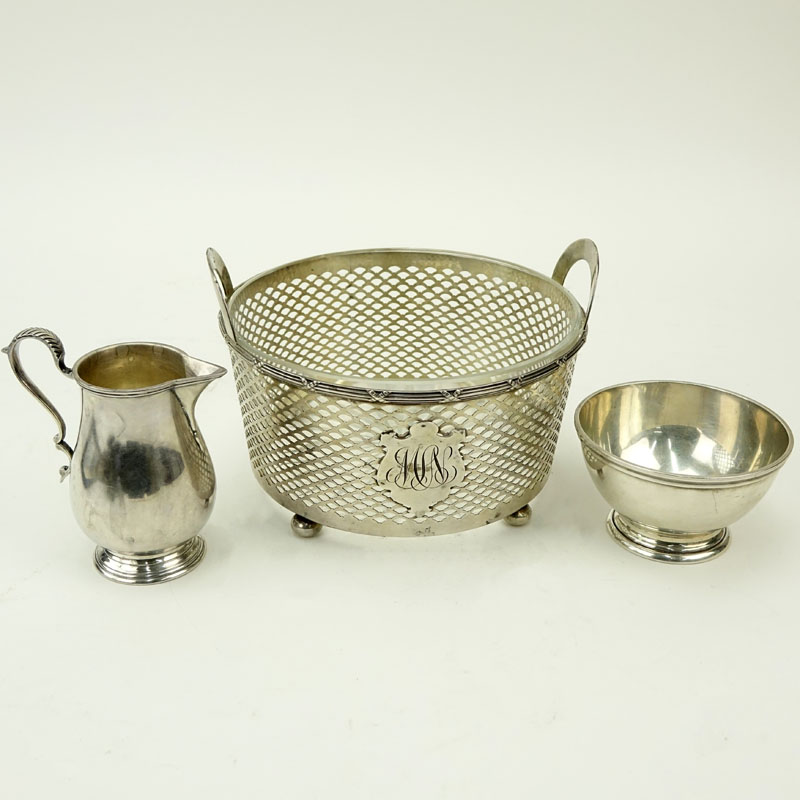 Grouping of Three (3) Sterling Silver Tableware