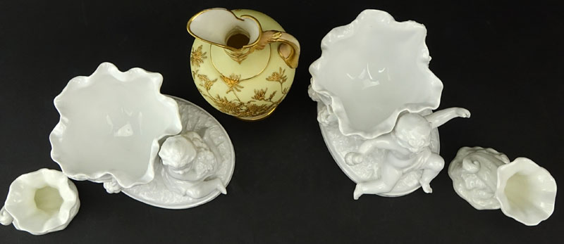 Grouping of Five (5) Vintage Porcelain Tableware