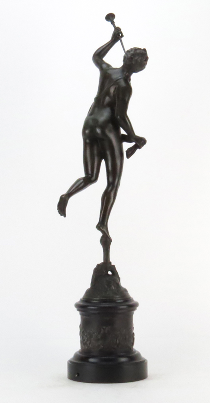 After: Jean "Giambologna" Boulogne, Italian (1529-1608) "La renommée" Classical Bronze Sculpture