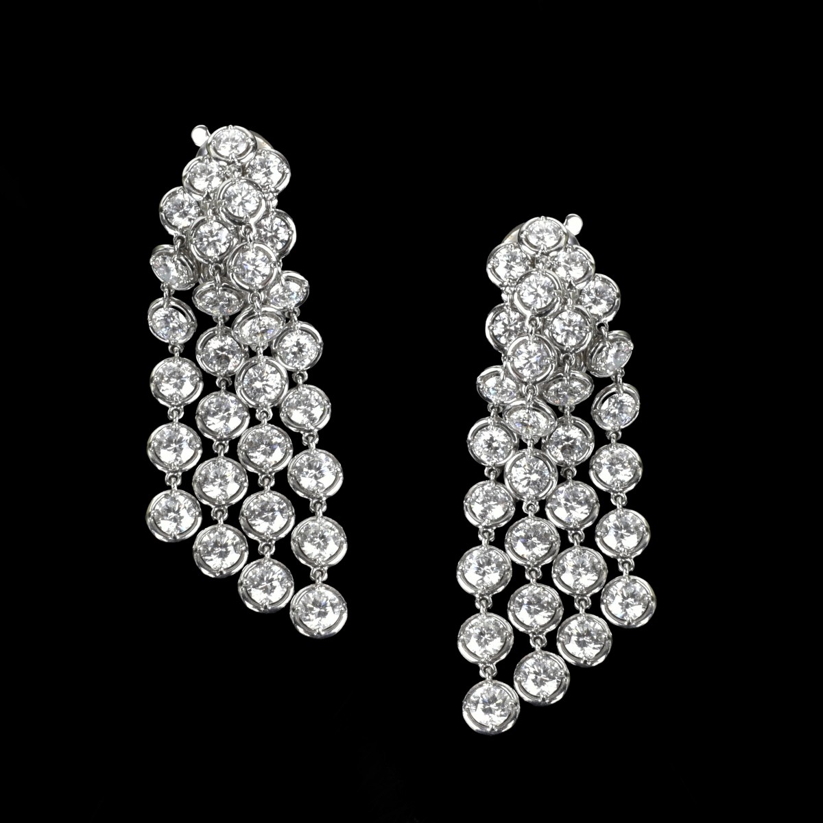 Van Cleef & Arpels Palmyre Diamond Earrings