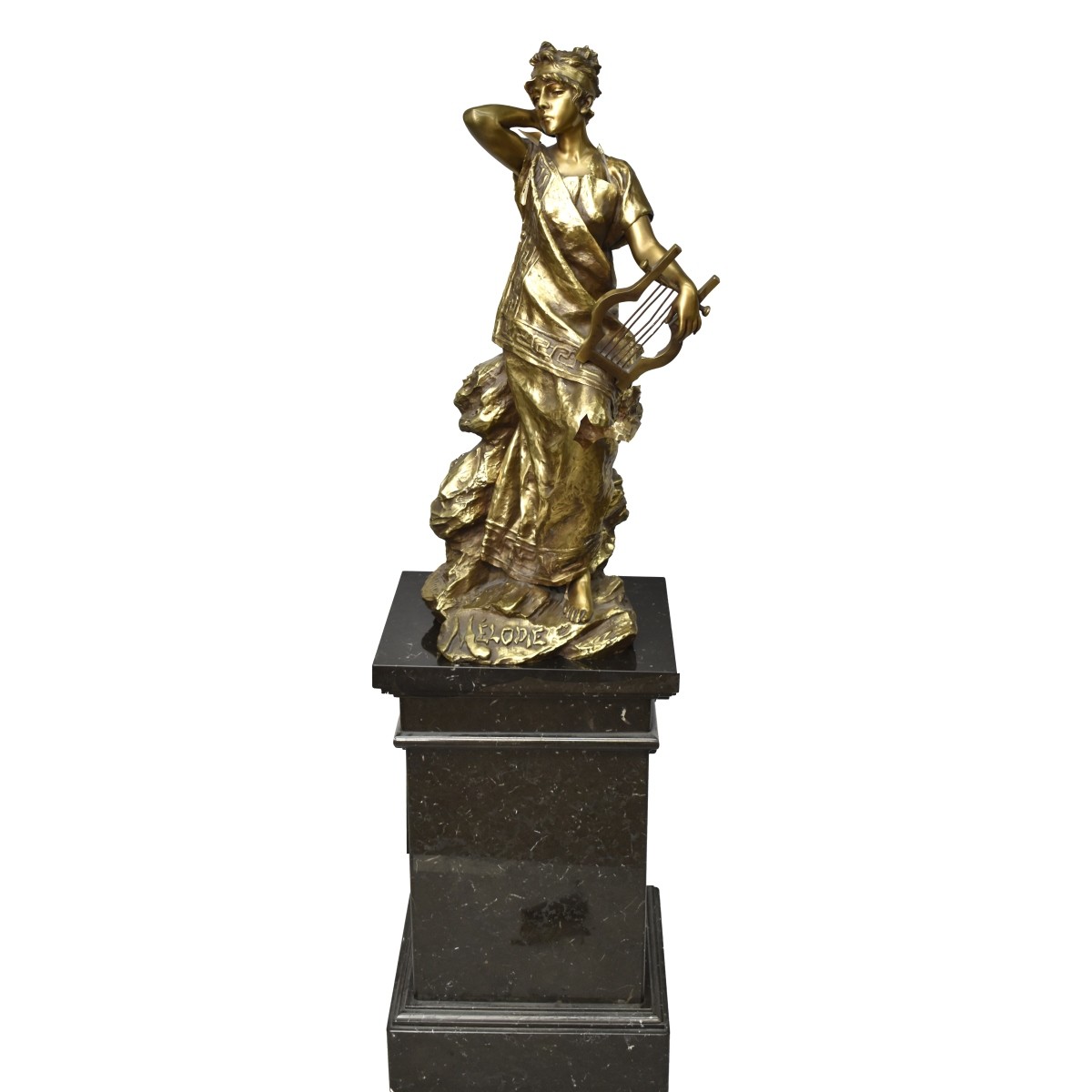 E Villanis (French 1858-1914) Bronze