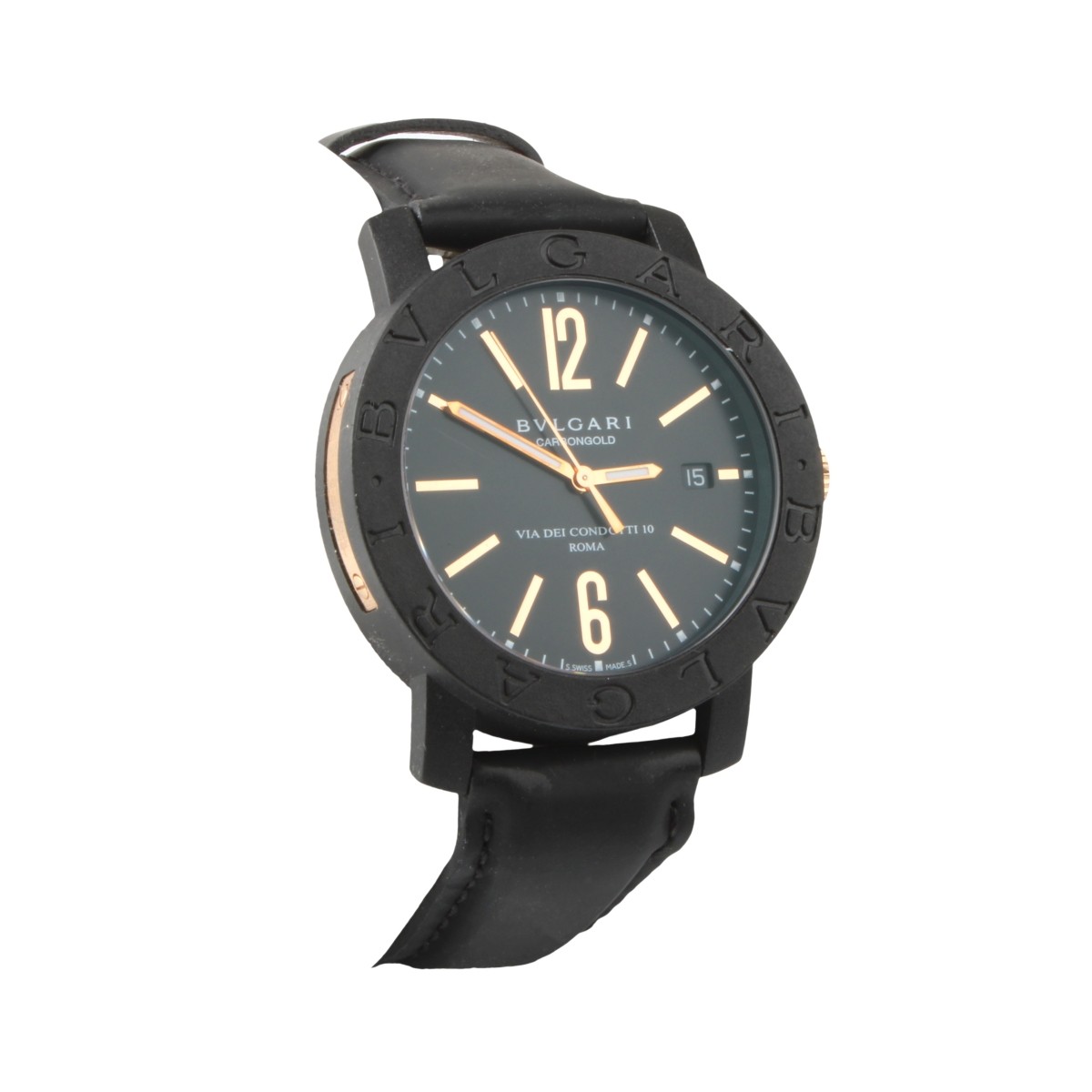Bulgari Carbongold Wristwatch