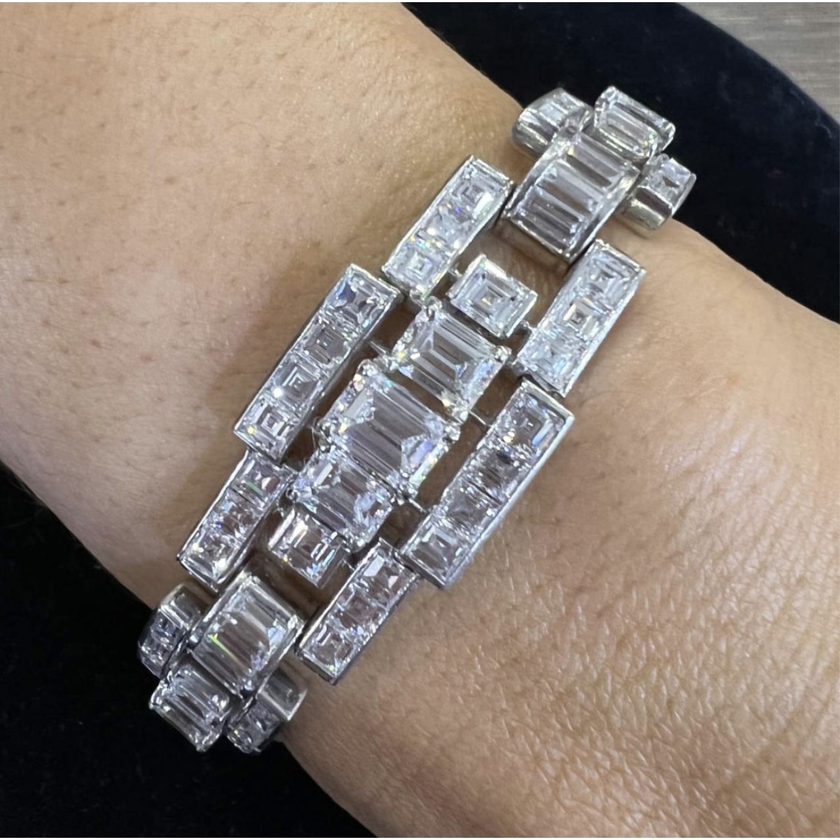 Oscar Heyman Diamond Bracelet