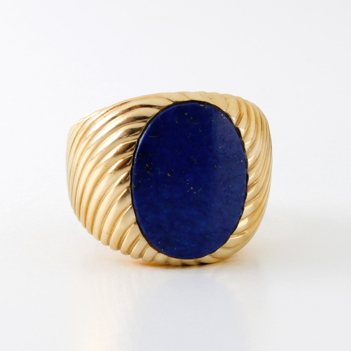 Asprey Lapis Lazuli and 18K Ring