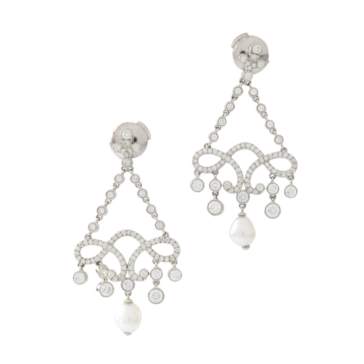 Tiffany & Co Diamond Earrings