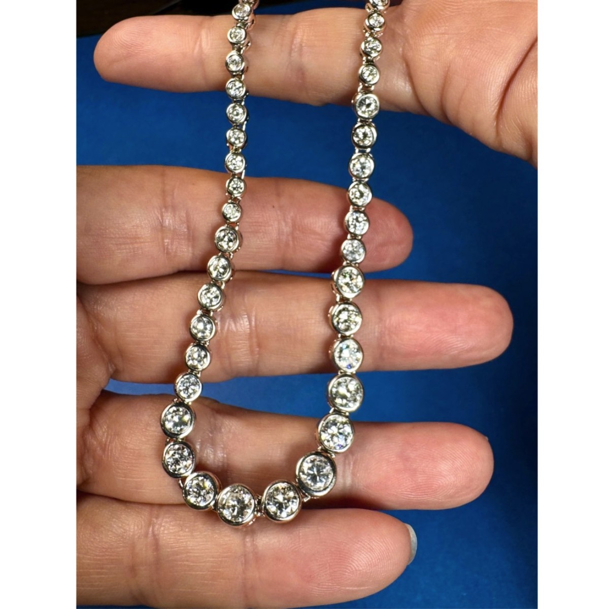 Diamond and Platinum Necklace