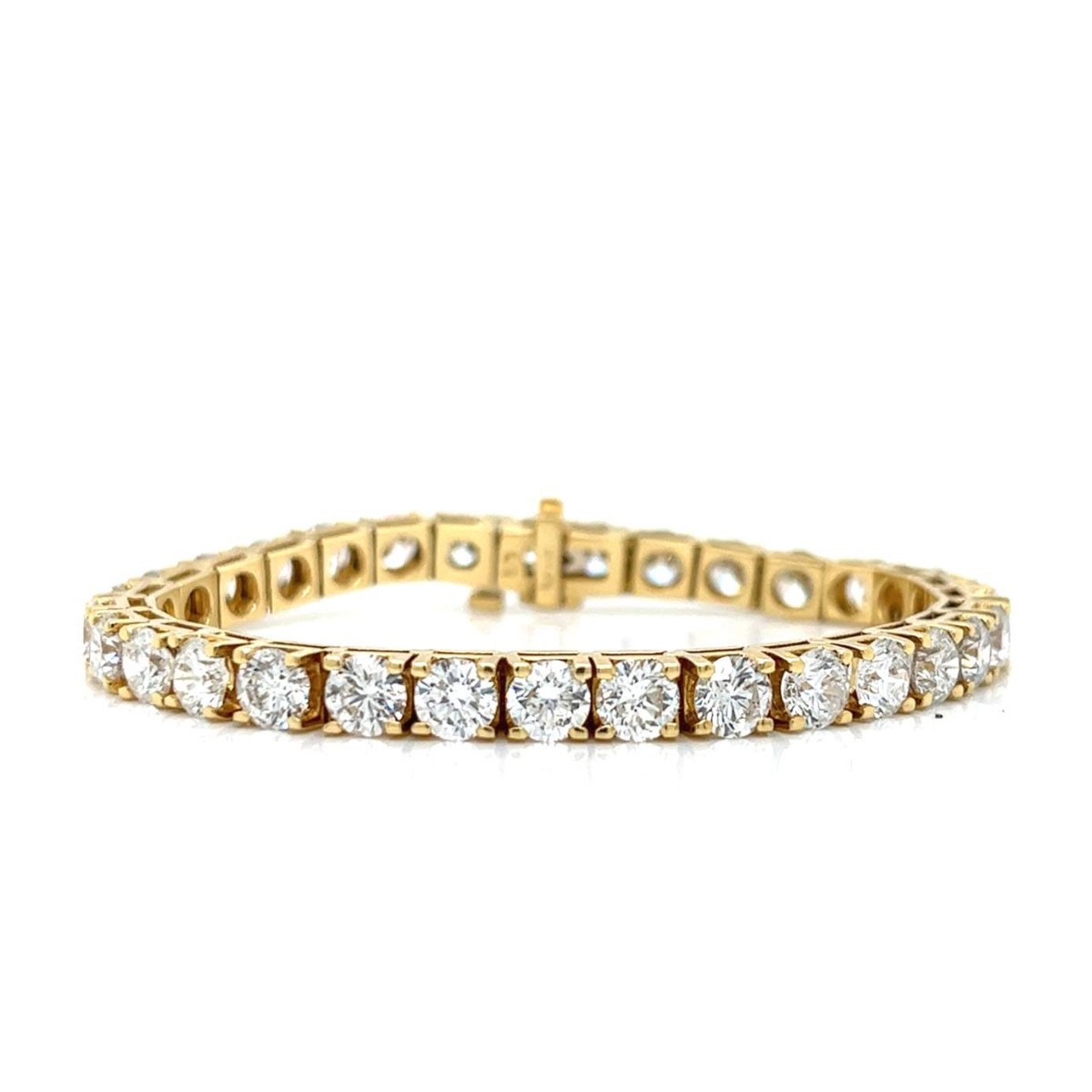 Diamond and 18K Tennis Bracelet