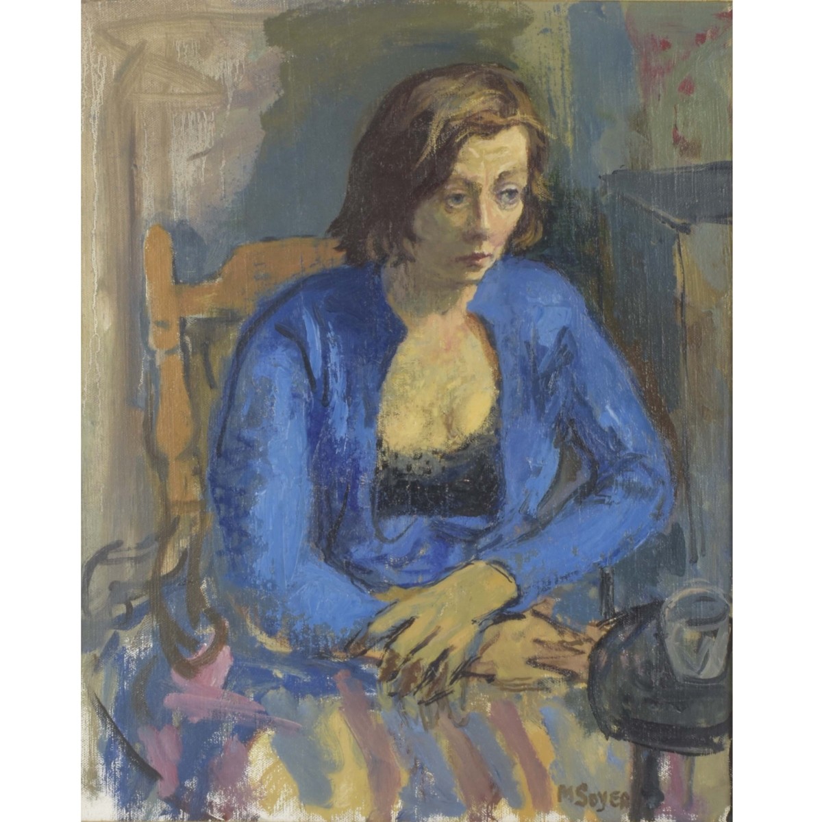 Moses Soyer,  American (1898-1974)