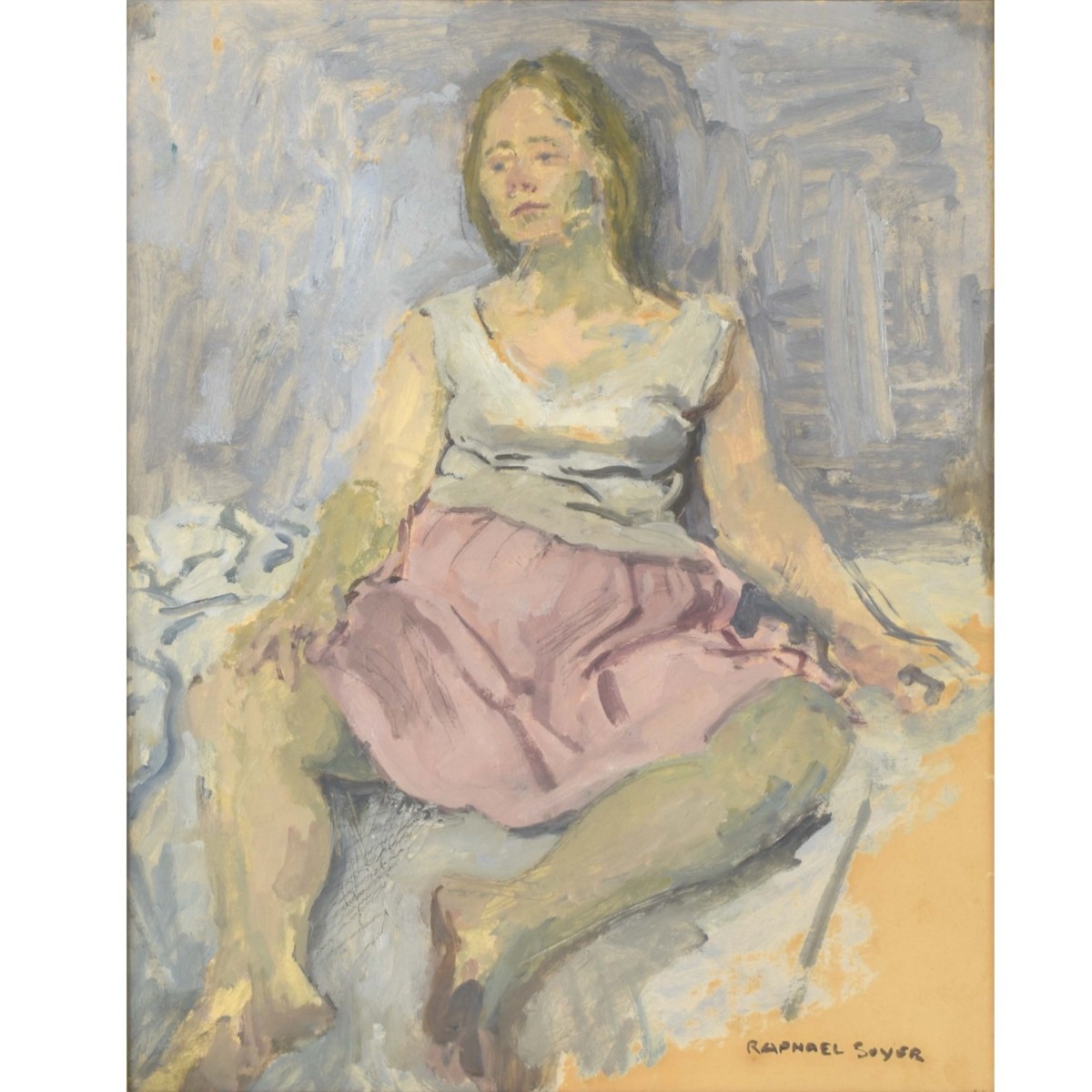 Raphael Soyer,  American (1899-1987)