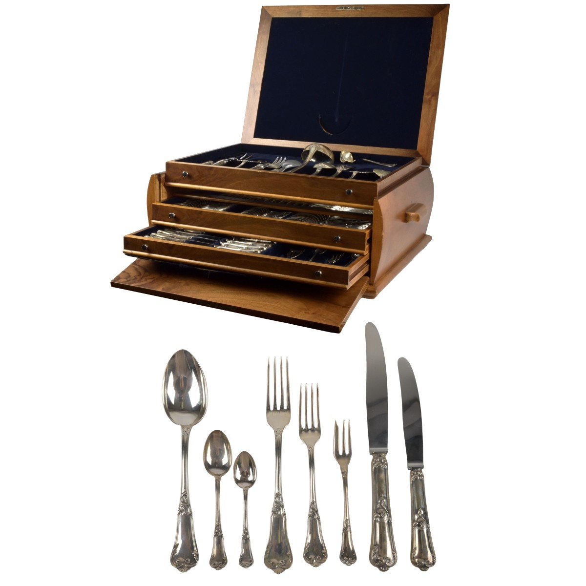 Continental 800 Silver Flatware