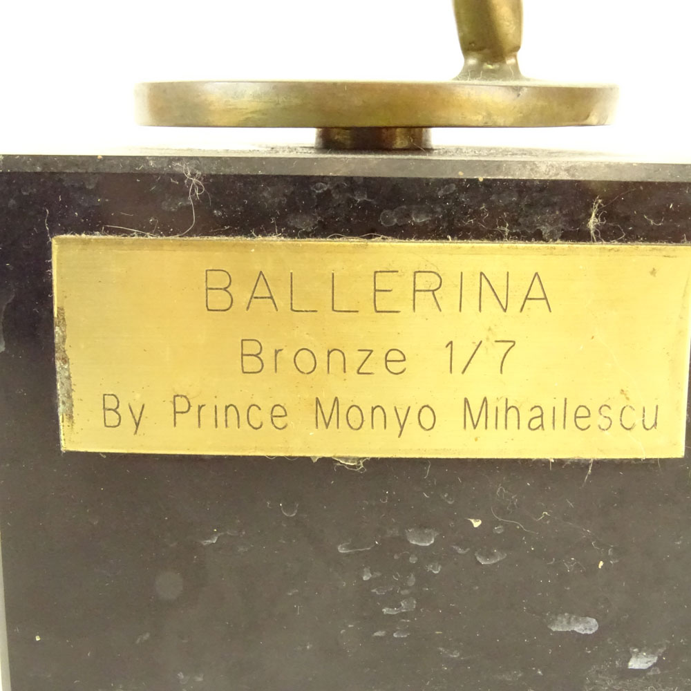 Prince Monyo Mihailescu, American/Romanian (20th C) Bronze 