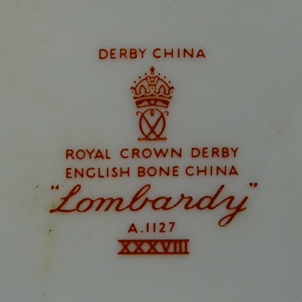 Royal Crown Derby "Lombardy" Serving Platter. 