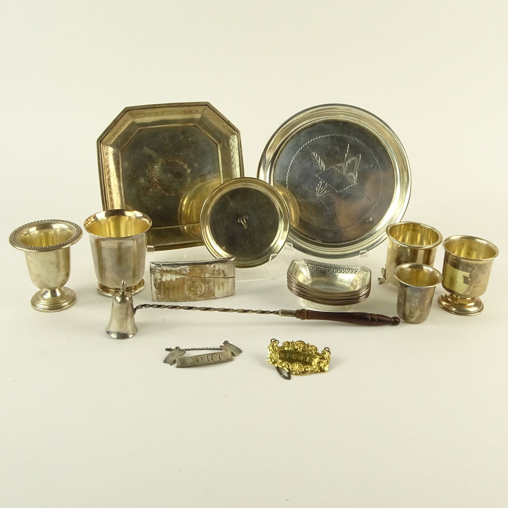 Collection of Silver Table Items