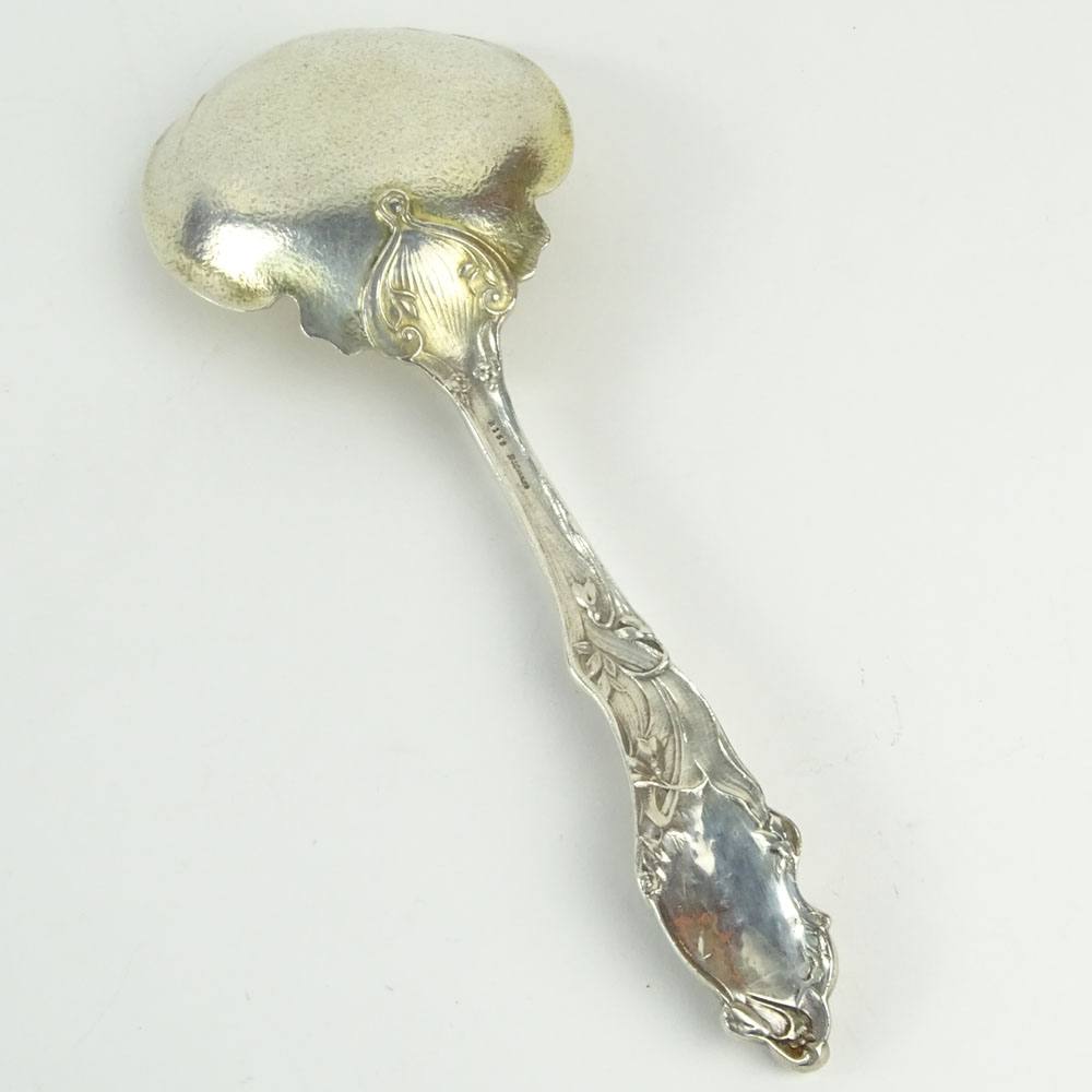 Large Gorham Art Nouveau Design Serving Spoon.