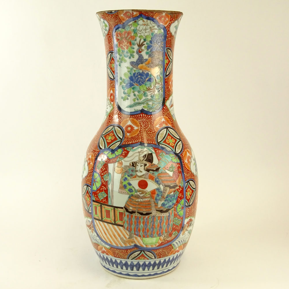 19/20th Century Japanese Imari Porcelain Vase.