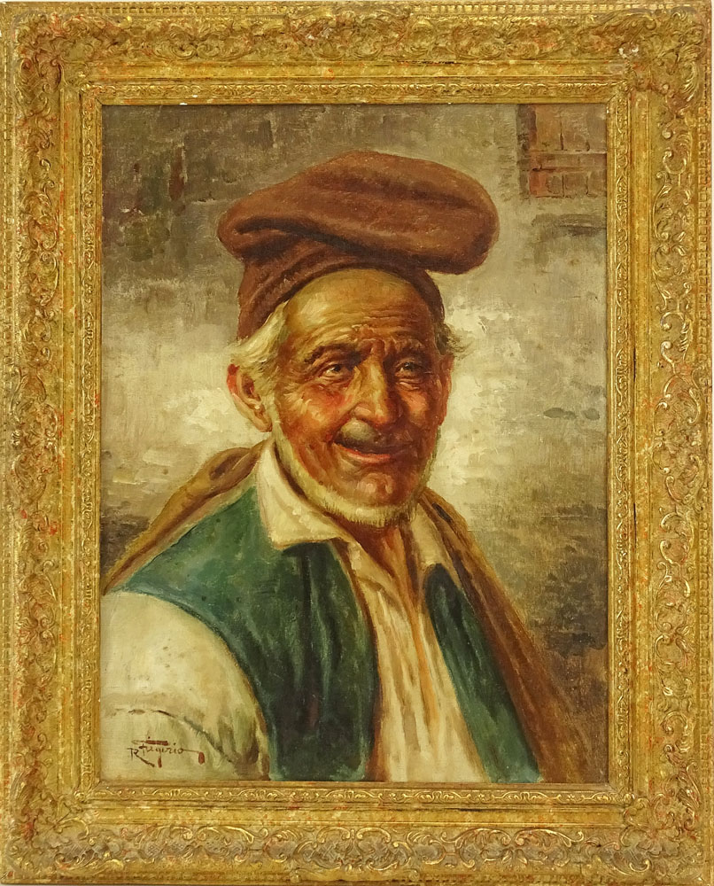Raffaele Frigerio, Italian (1875-1948) Oil on canvas 