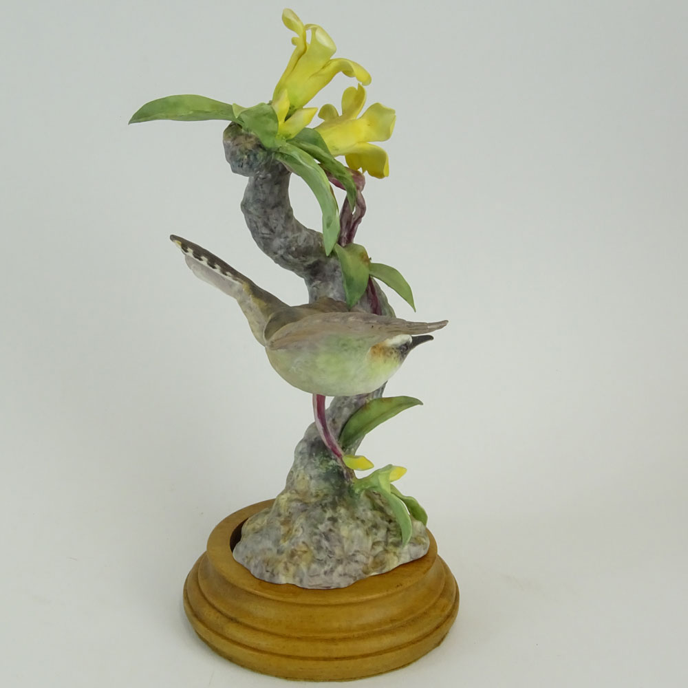 Dorothy Doughty Royal Doulton Porcelain Bird Group "Benwick Wren". 
