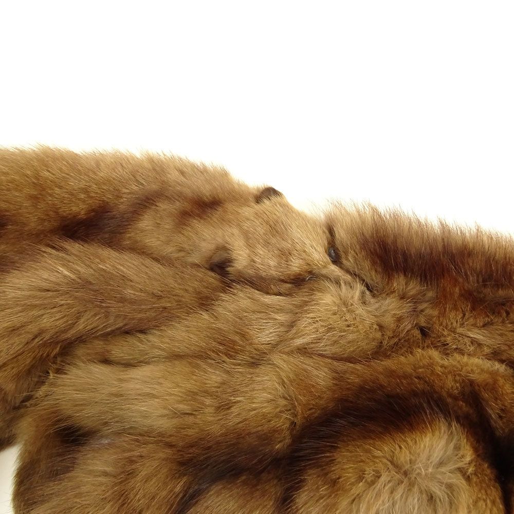 Vintage Stone Martin Fur Stole.