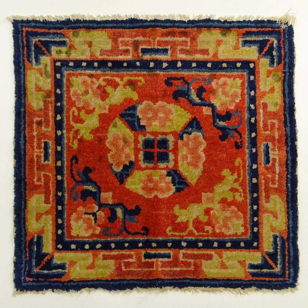 Small Early 20th Century Chinese Wool Rug