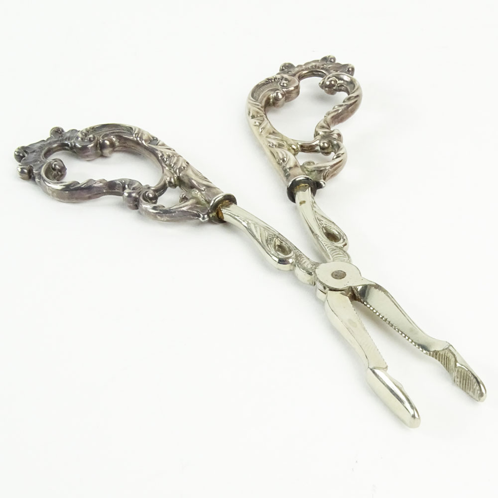 Antique Sterling Silver Grape Shears.