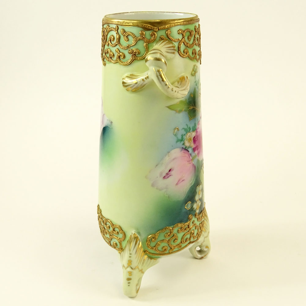 Vintage Nippon Moriage Designed Hand Painted Porcelain