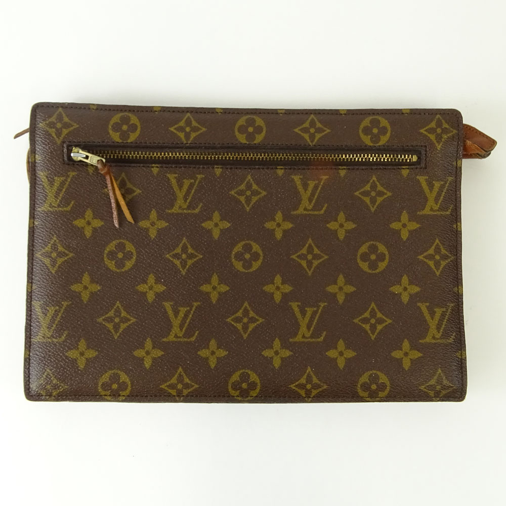 Vintage Louis Vuitton Made in France Monogram Canvas Small Portfolio.