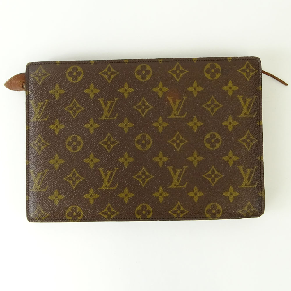 Vintage Louis Vuitton Made in France Monogram Canvas Small Portfolio.