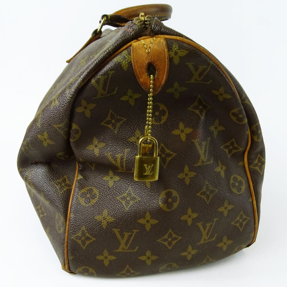 Vintage Louis Vuitton Monogram Canvas Hand Bag. Signed to Lock.