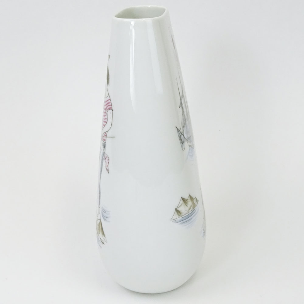 Vintage Raymond Peynet for Rosenthal Studio Line Mermaid Vase