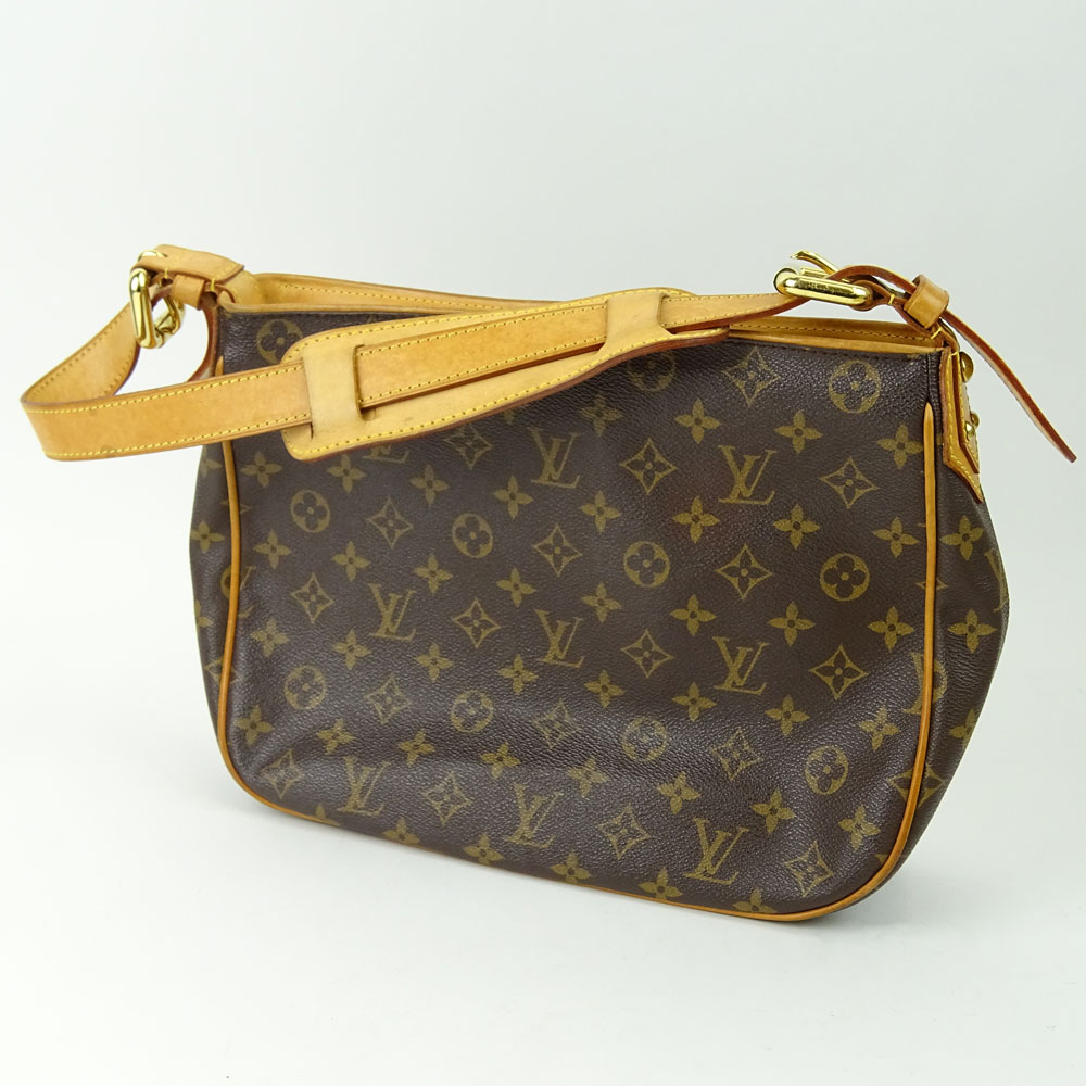 Louis Vuitton Monogrammed Leather Hobo Shoulder Bag.