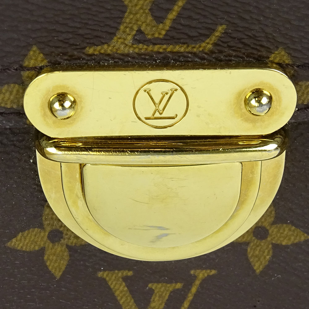 Louis Vuitton Monogrammed Leather Hobo Shoulder Bag.