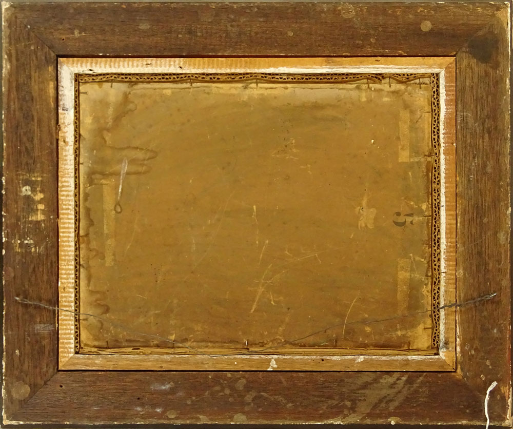 attributed to: Georges Braque, French (1882-1963) Oil on Cardboard "Le Homard"