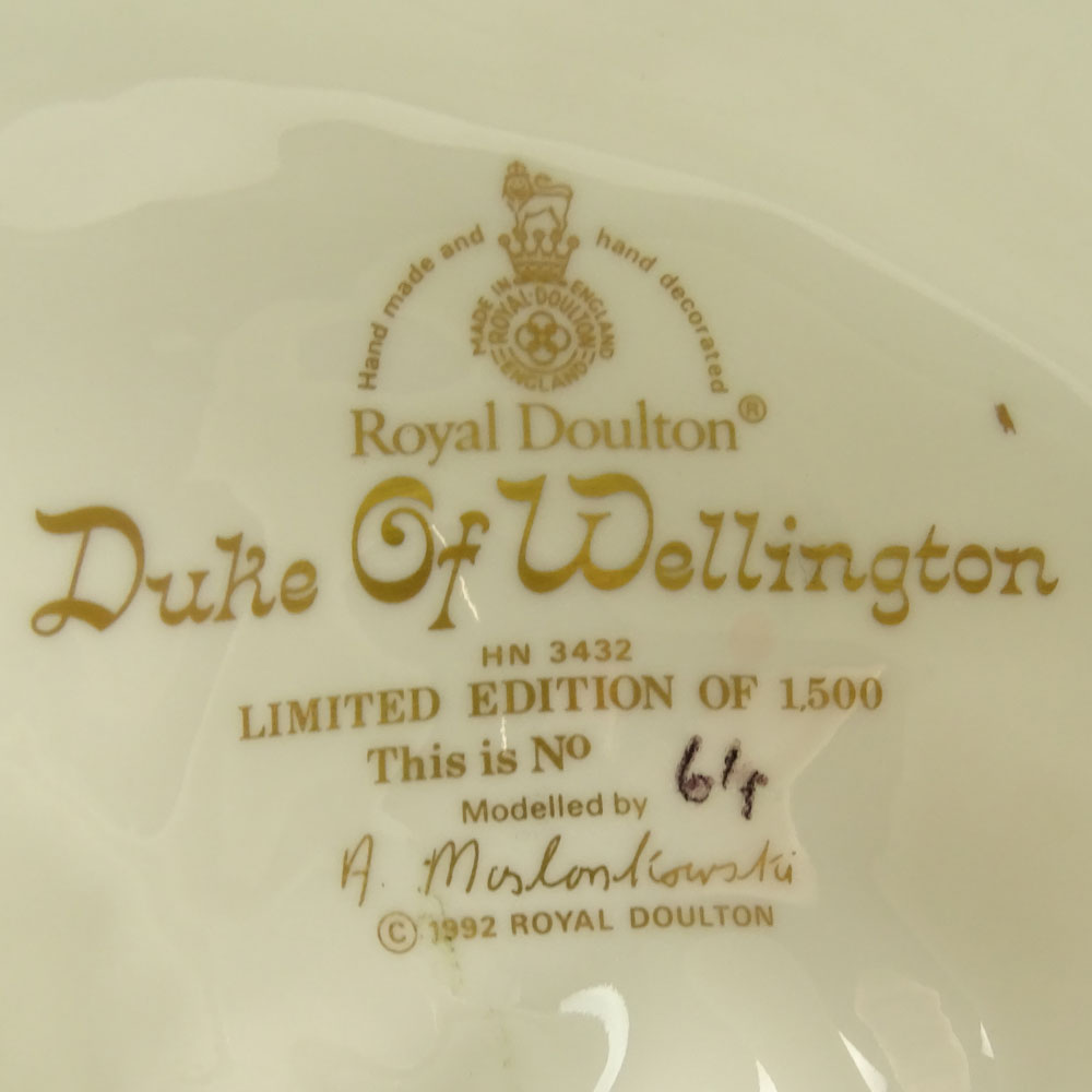 Royal Doulton Porcelain Figurine "Duke Of Wellington" 