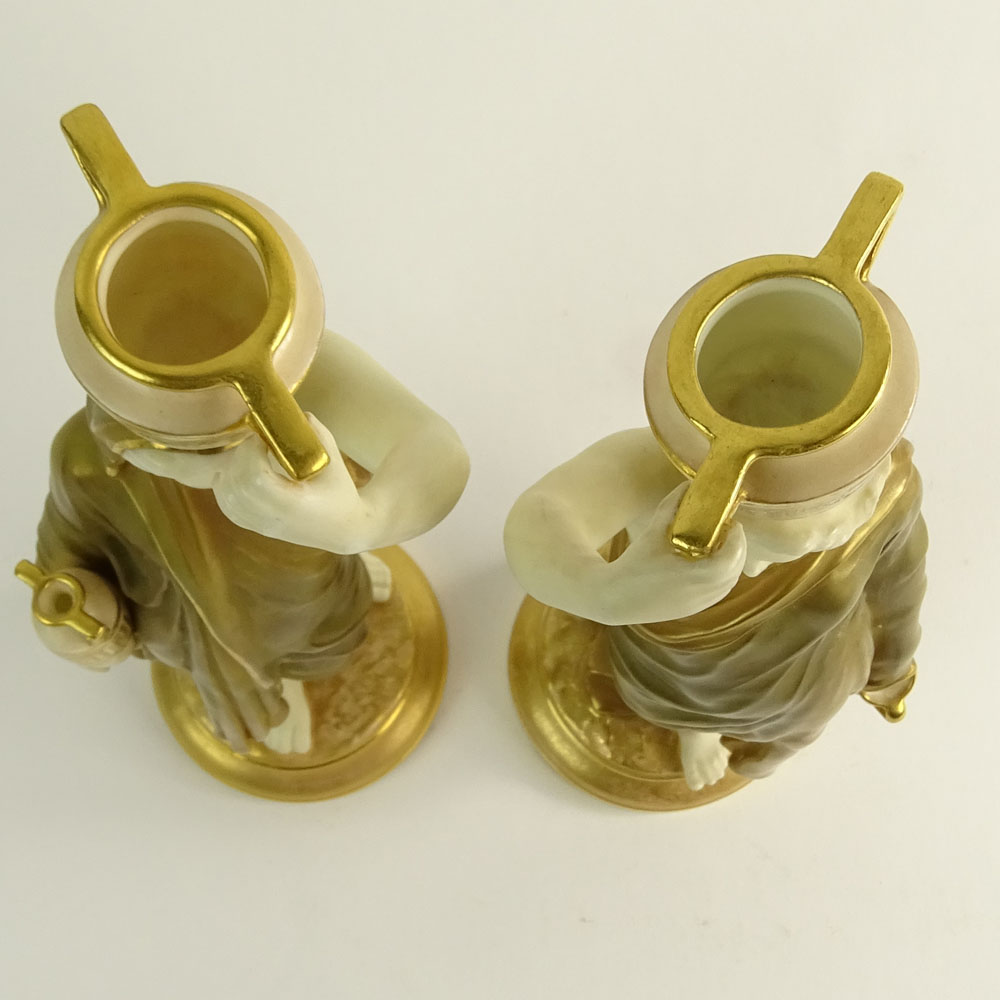 Pair of Royal Worcester Classical Figures.