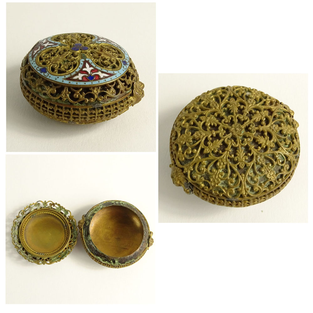 Lot of 4 Vintage Tabletop Miniatures. Includes framed Limoges transferware porcelain portrait.