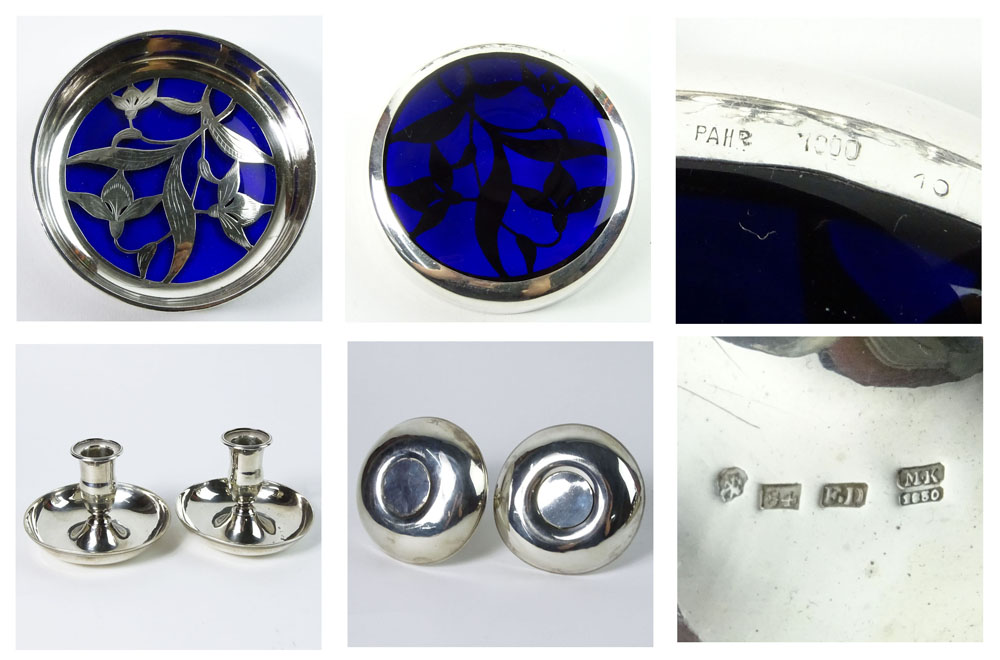 Miscellaneous Lot of Vintage Silver Plate 11 Tabletop Items.