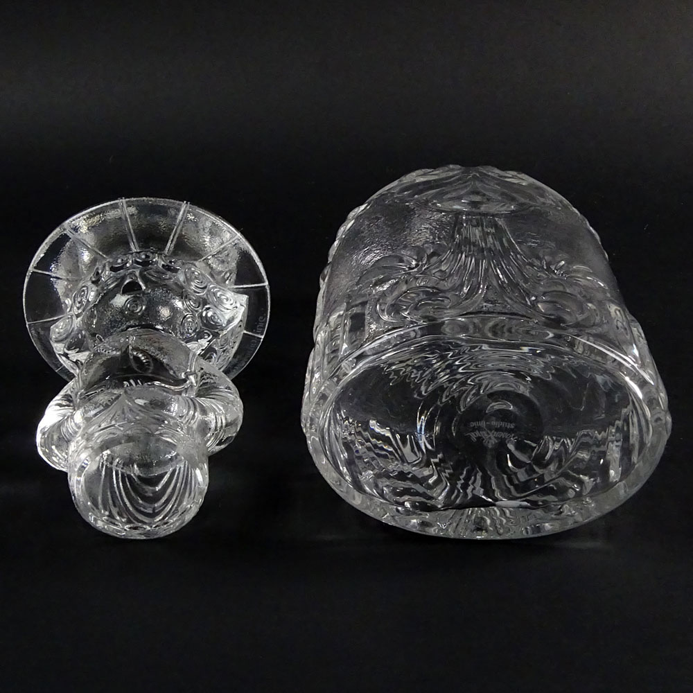 Rosenthal Winblad Glass Figural Decanter. In 48 original Box.