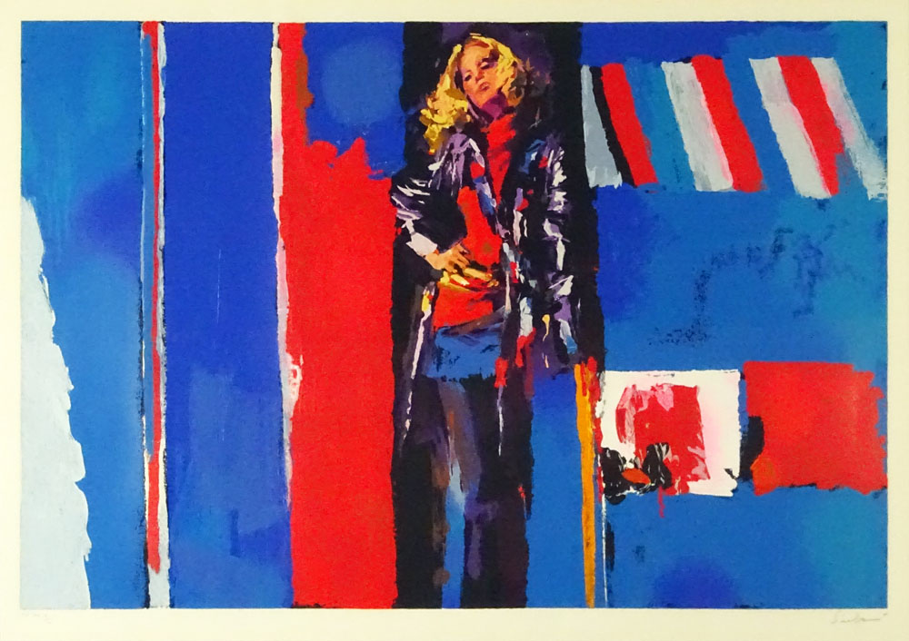 Nicola Simbari, Italian (1927-2012) Color Lithograph. "Nanette"  