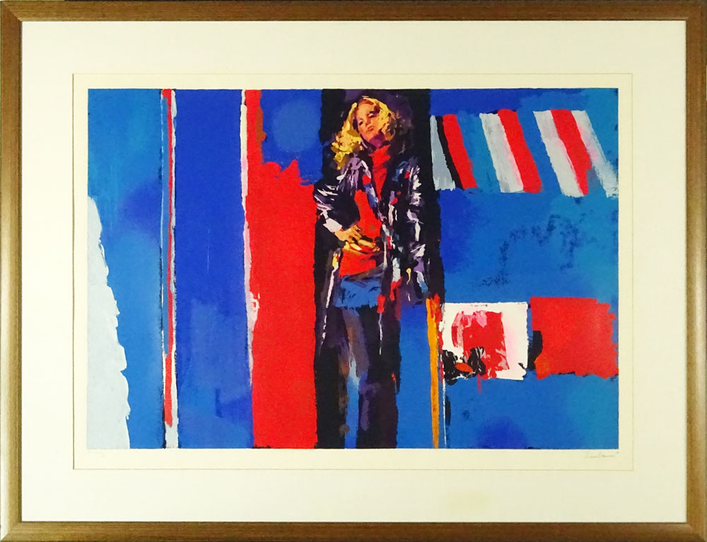Nicola Simbari, Italian (1927-2012) Color Lithograph. "Nanette"  