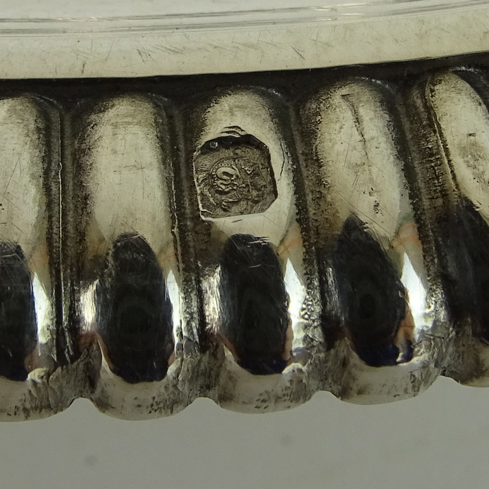 Vintage French Puiforcat Silver Tray. Signed Puiforcat, (Minerva) touch mark, (E-baton-P).
