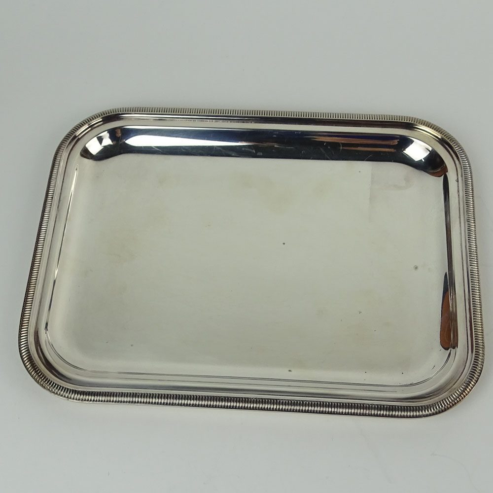Christofle Silver Plate Rectangular Tray.