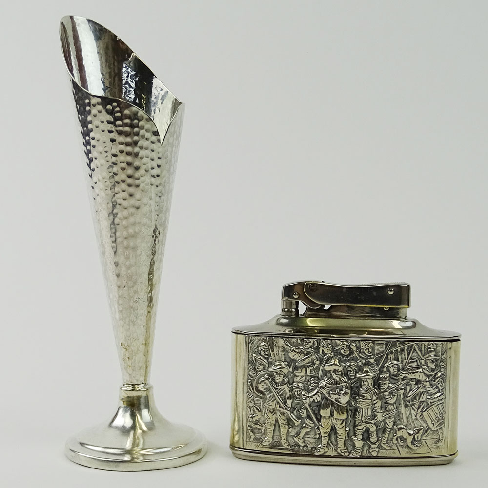 Two (2) Sterling Silver Table Items.