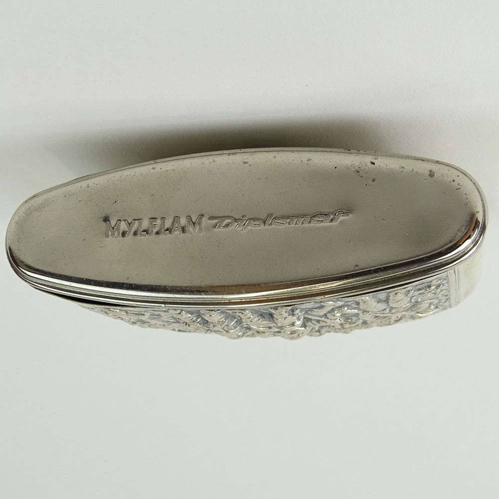 Two (2) Sterling Silver Table Items.