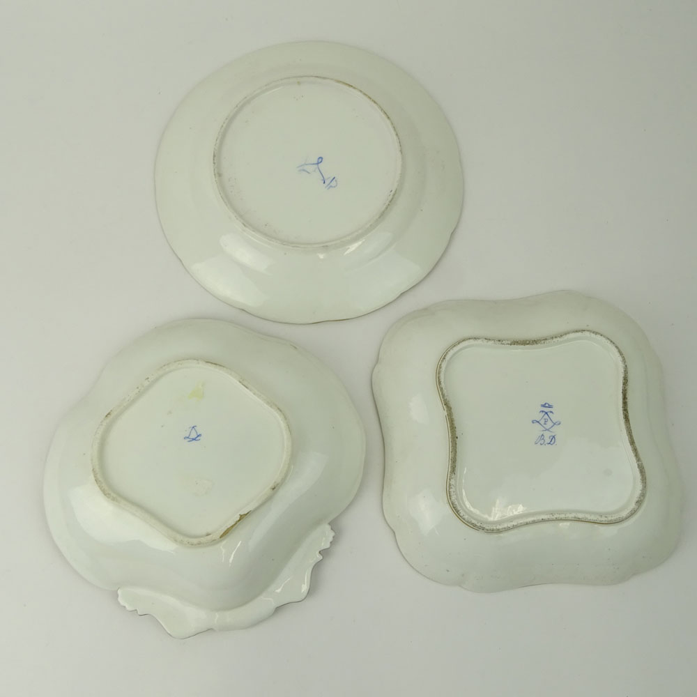 Assorted 13 Piece Collection of 18/19th Century Sevres Porcelain.