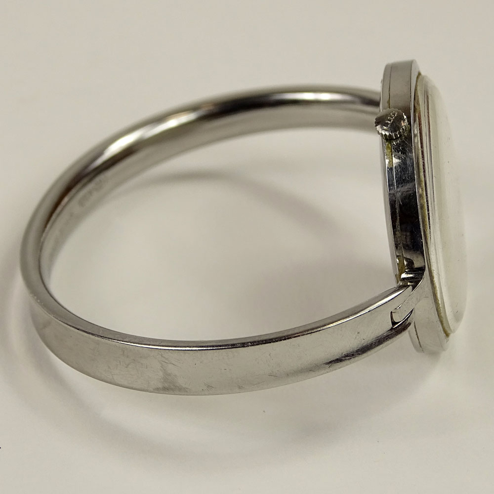 Vivianna Torun Bülow-Hübe, Swedish (1927-2004) for Georg Jensen Circa 1960 Stainless Steel Watch.