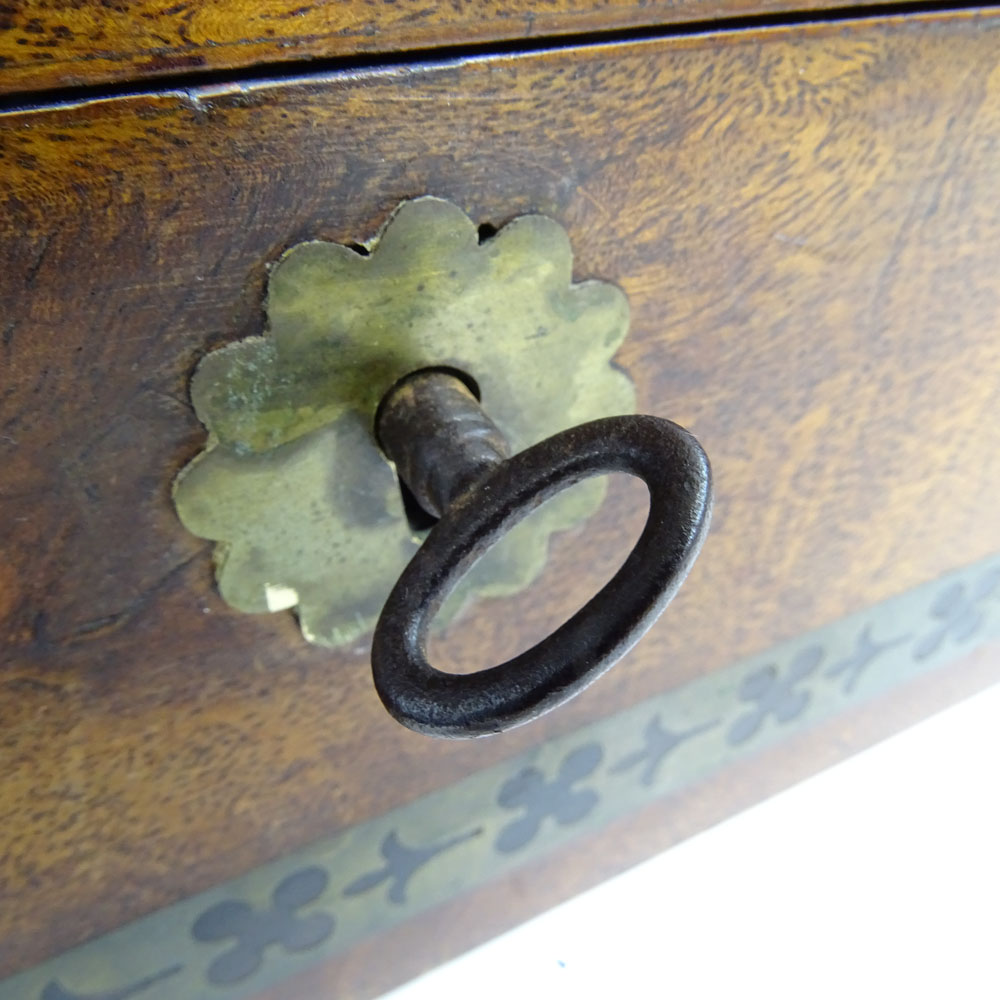 19th Century English Mahogany Lap Desk.