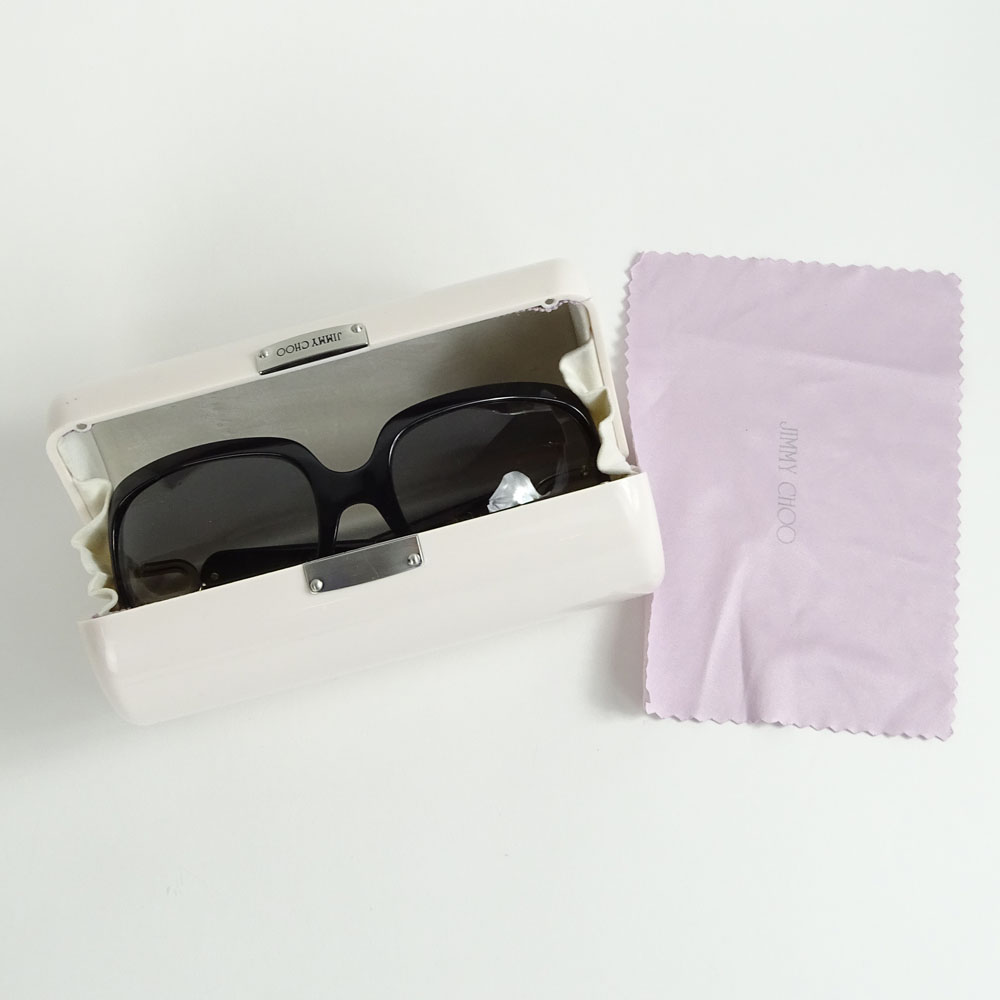 Lady's Jimmy Choo Sun Glasses with Case.